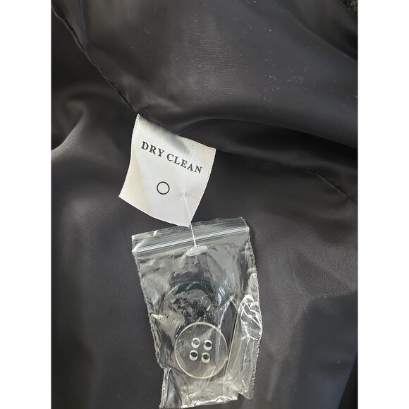 Jessica London Womens Wool Double breasted Dark Grey Coat Size 20 Pockets Winter - Picture 8 of 10